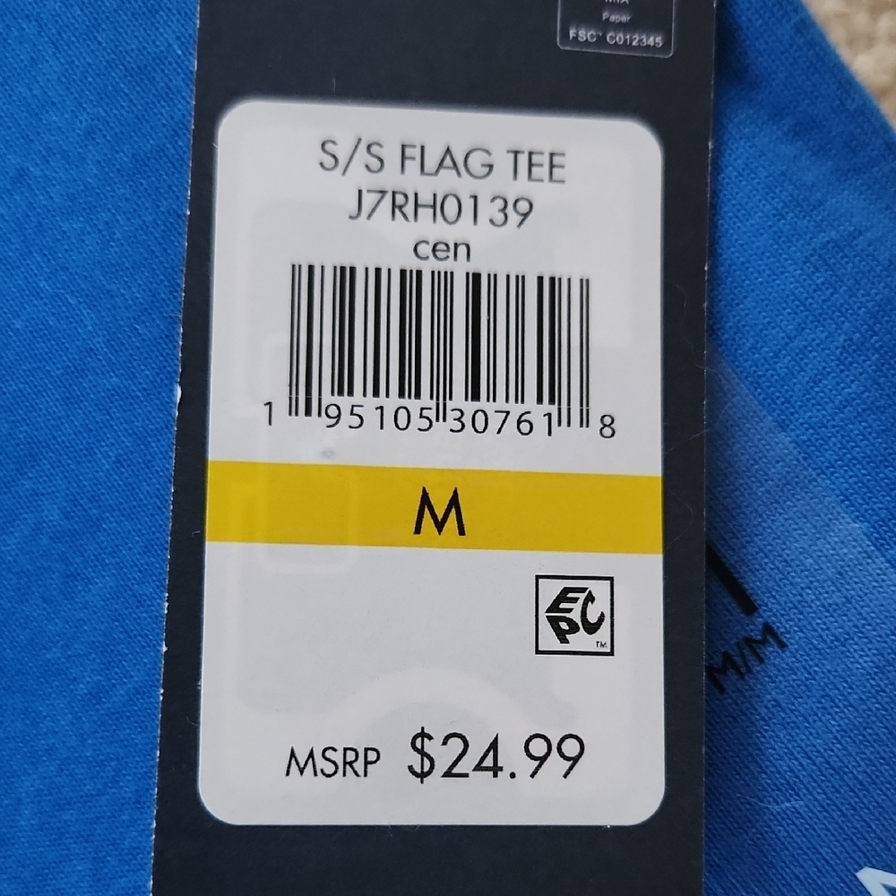 Tommy Hilfiger Women's V-Neck Tshirt in Royal Blue - Picture 2 of 5